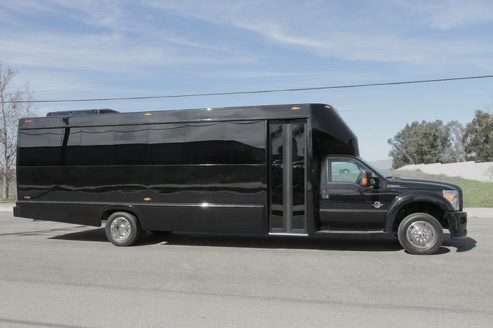 Party bus exterior — Houston Limo Chauffeur
